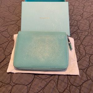 Genuine leather, Tiffany & Co.👗💍 small wallet